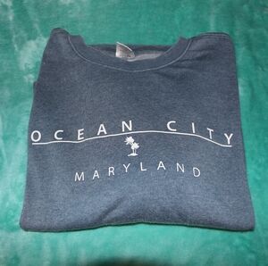 Blue Ocean City Maryland Crewneck
